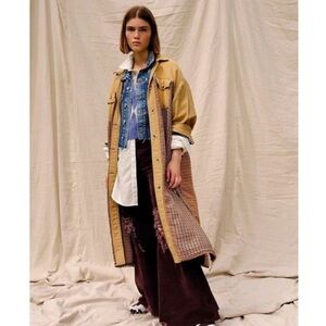 Free People Bentley Ombré Shirt Jacket